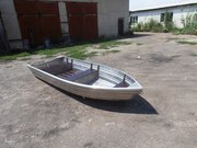 Продаю алюминиевую лодку-скиф 3, 7 м